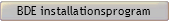 BDE installationsprogram BDE installationsprogram